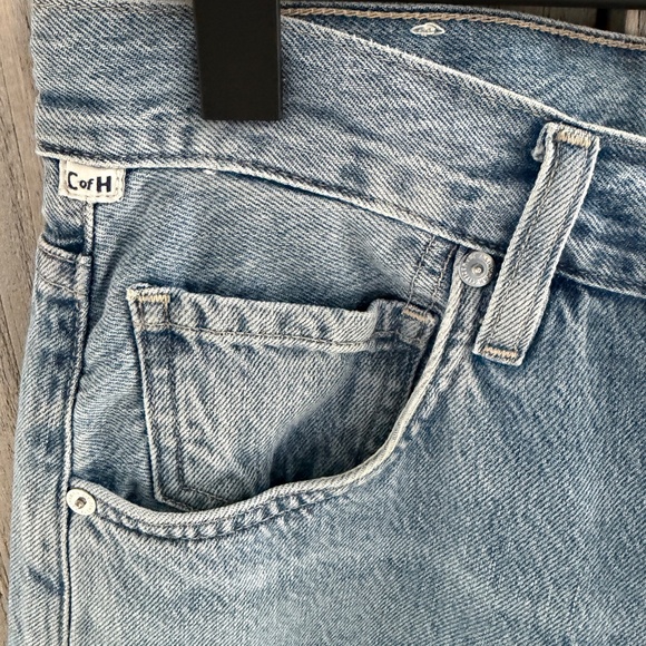 Citizen of Humanity Brynn Drawstring Trouser In Blue Lace - Picture 3 of 9